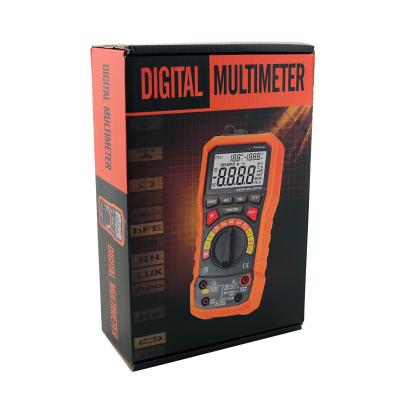 Digital multimeter m/Sand RMS 1000V/10A med gummikappe